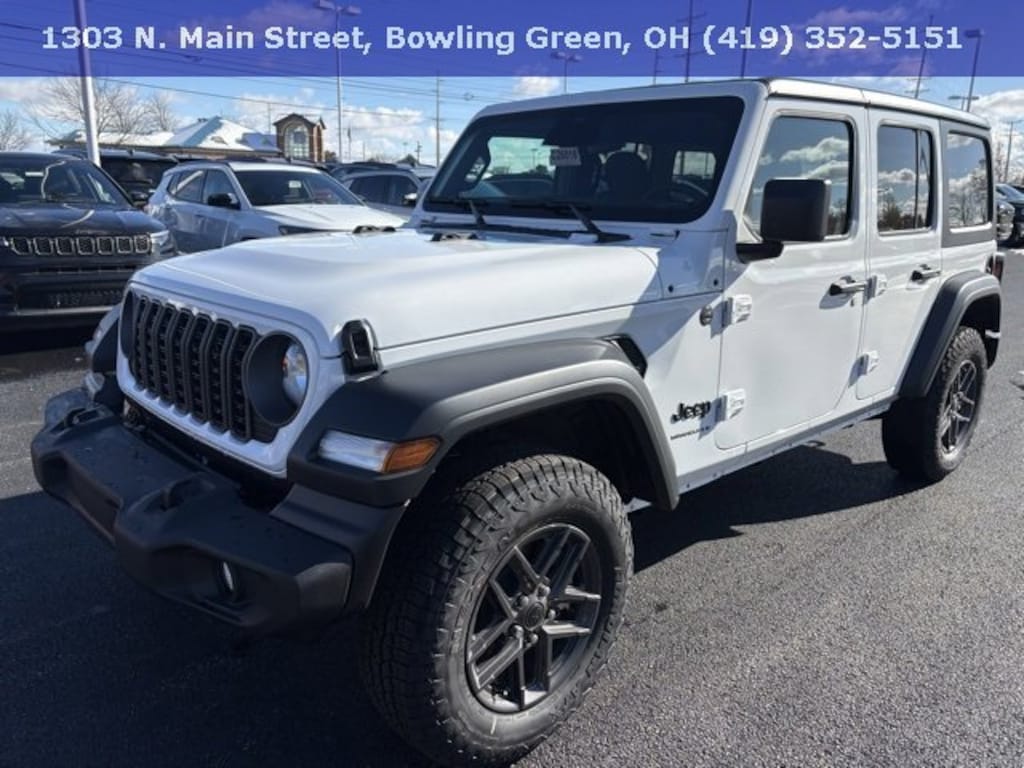 New 2026 Jeep Wrangler 4-DOOR SPORT S Sport Utility
