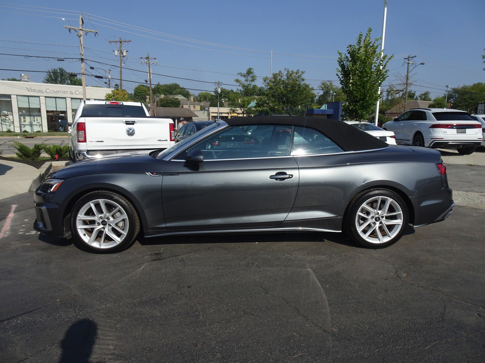 Certified 2023 Audi A5 Cabriolet Premium Plus with VIN WAU4AGF59PN006206 for sale in Cincinnati, OH