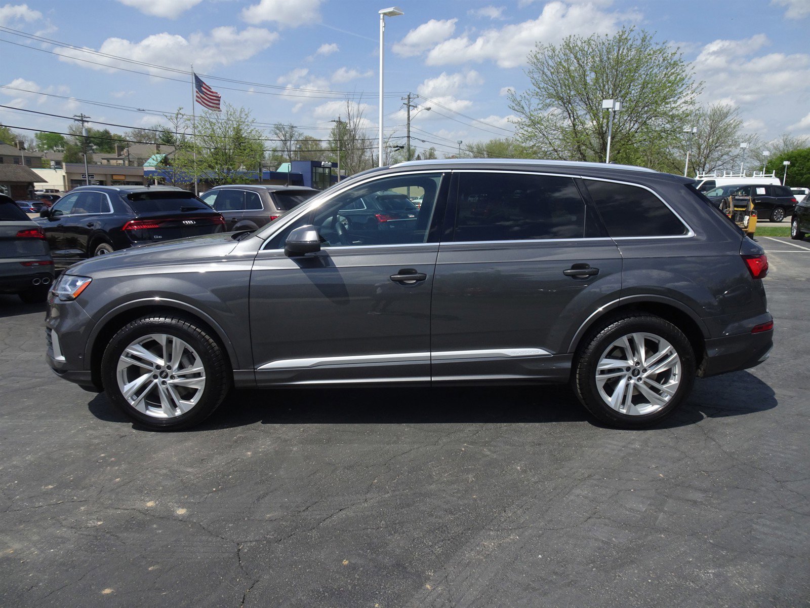 Certified 2021 Audi Q7 Premium Plus with VIN WA1LXAF75MD022894 for sale in Cincinnati, OH