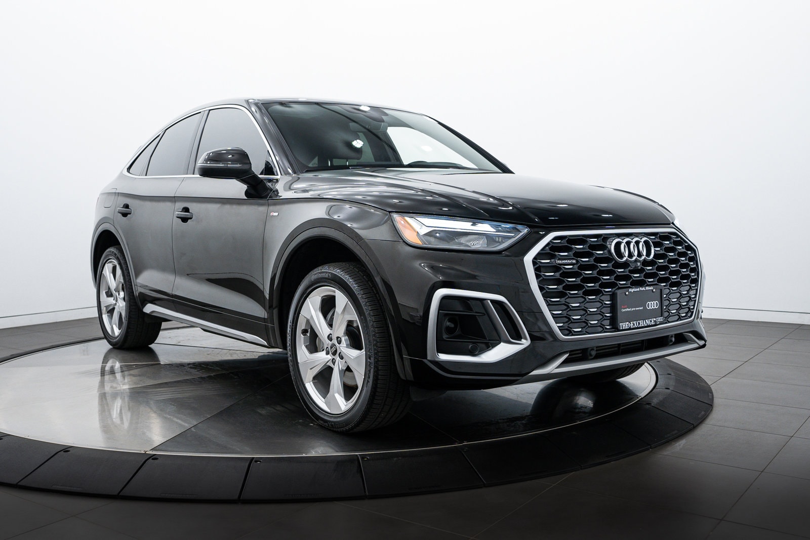 Used 2022 Audi Q5 Sportback Premium Plus with VIN WA15AAFY5N2018036 for sale in Highland Park, IL