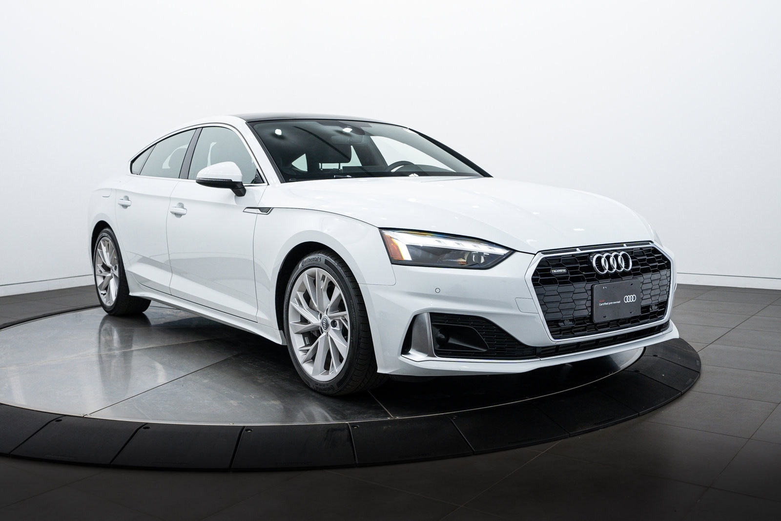 Used 2020 Audi A5 Sportback Premium Plus with VIN WAUCNCF5XLA019122 for sale in Highland Park, IL