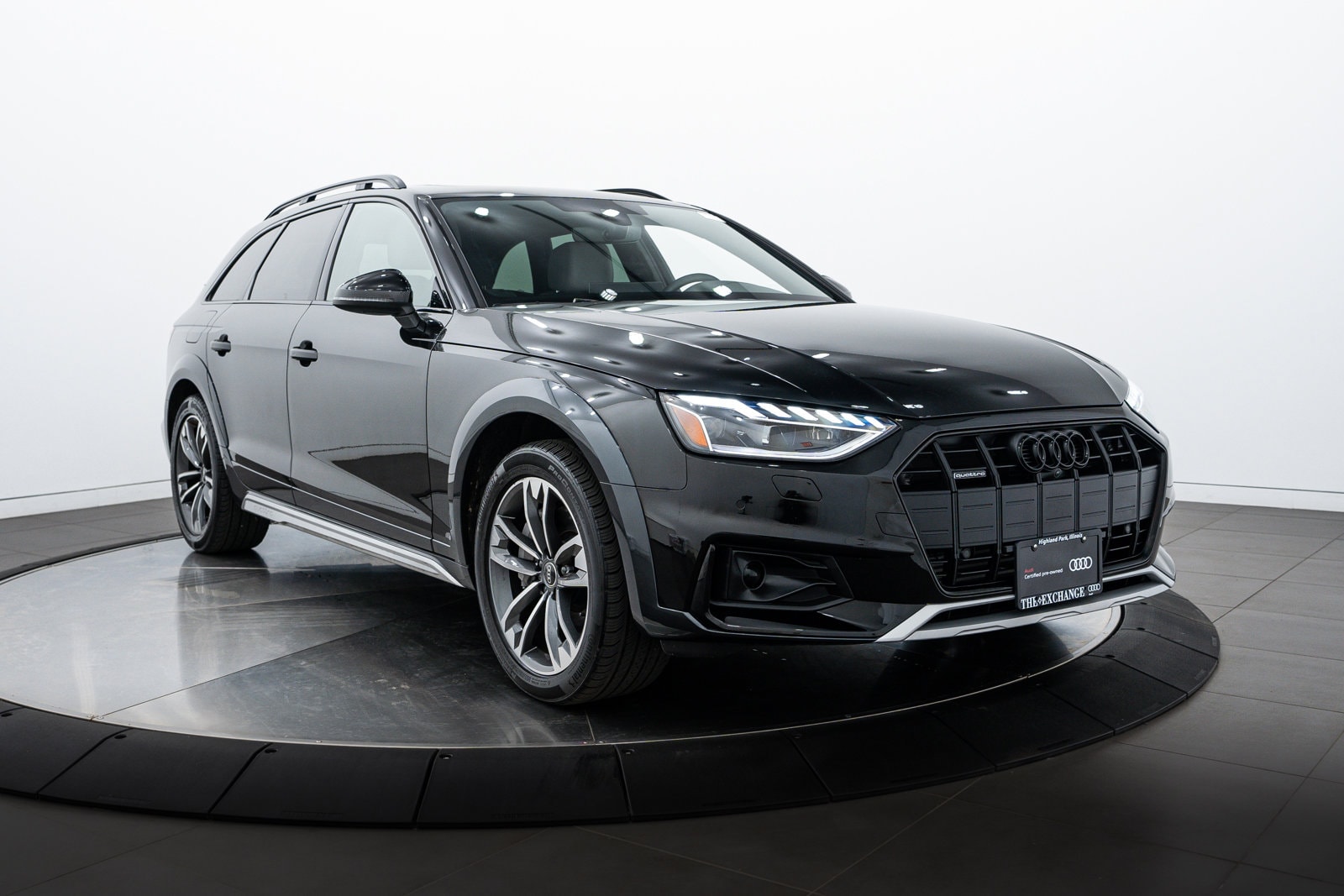 Certified 2023 Audi A4 allroad Premium Plus with VIN WA18ABF48PA041366 for sale in Highland Park, IL