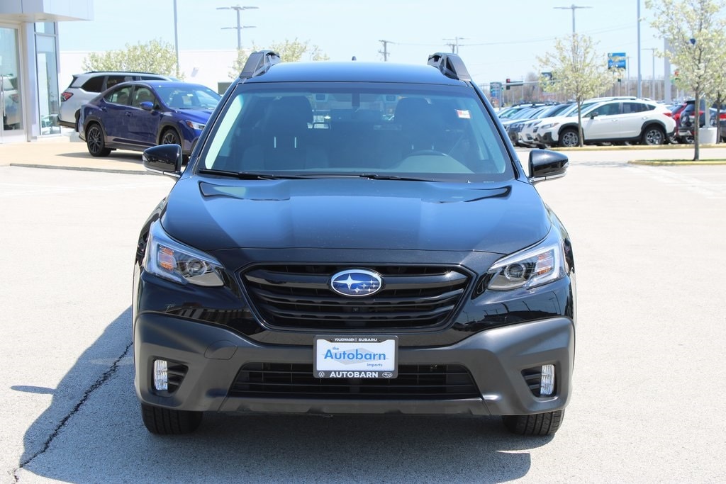 Certified 2022 Subaru Outback Onyx Edition with VIN 4S4BTGJD5N3274709 for sale in Countryside, IL