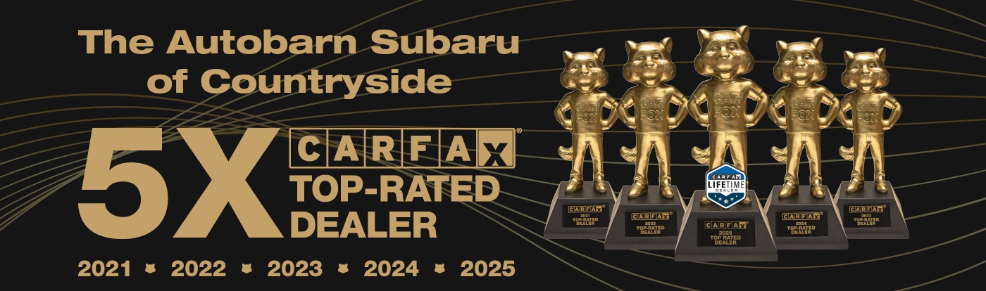 The Autobarn Subaru CarFax Top Dealer Award