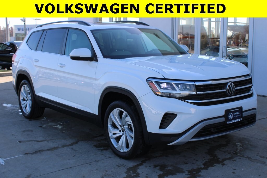 Certified 2021 Volkswagen Atlas 3.6L V6 SE w/Technology 4MOTION SUV