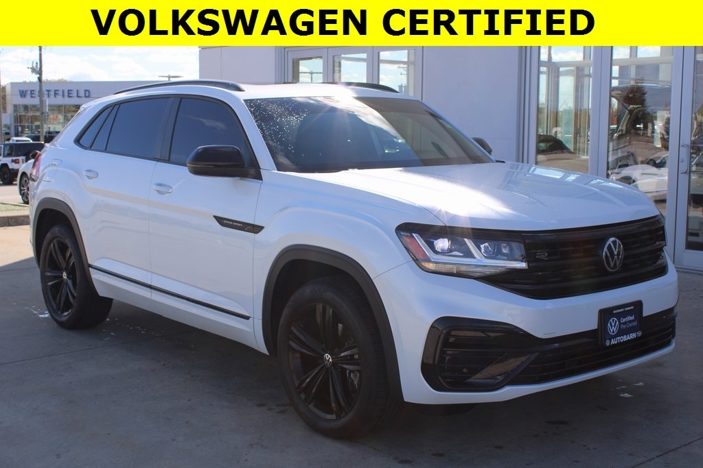 Certified 2023 Volkswagen Atlas Cross Sport 3.6L V6 SEL R-Line Black SUV