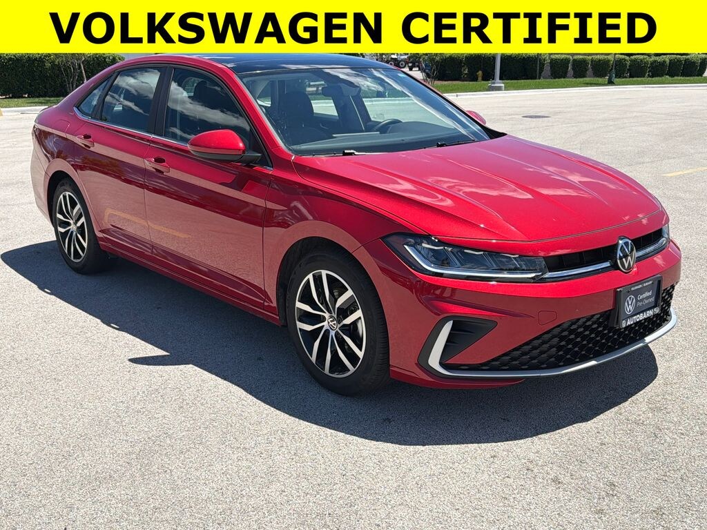 Certified 2025 Volkswagen Jetta 1.5T SE Sedan
