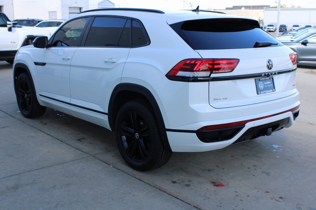 Certified 2023 Volkswagen Atlas Cross Sport 3.6L V6 SEL R-Line Black SUV