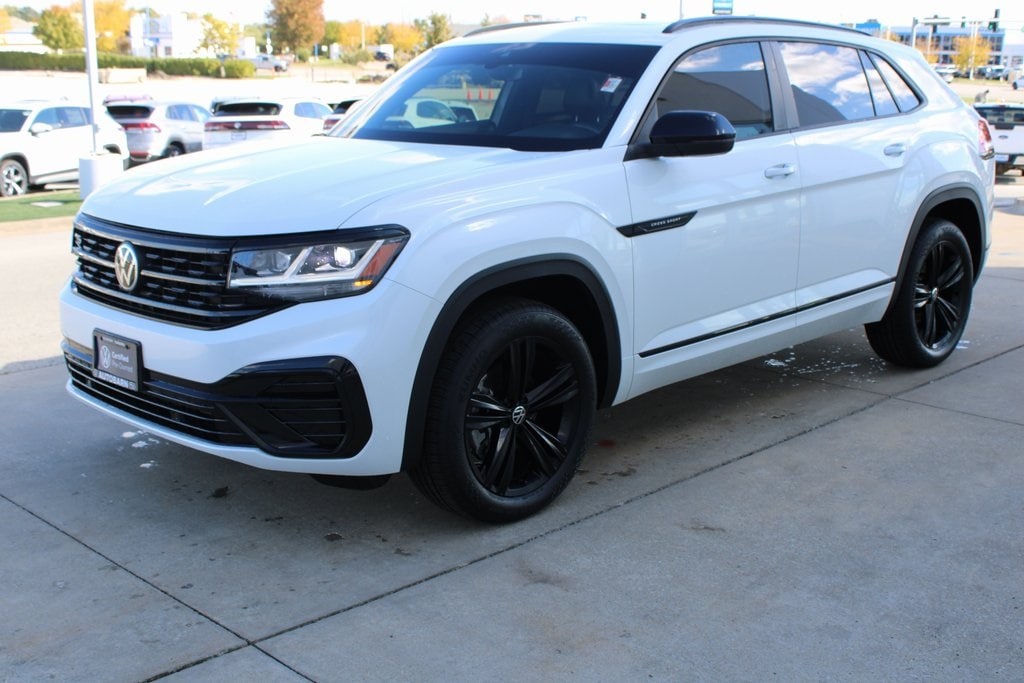 Certified 2023 Volkswagen Atlas Cross Sport 3.6L V6 SEL R-Line Black SUV
