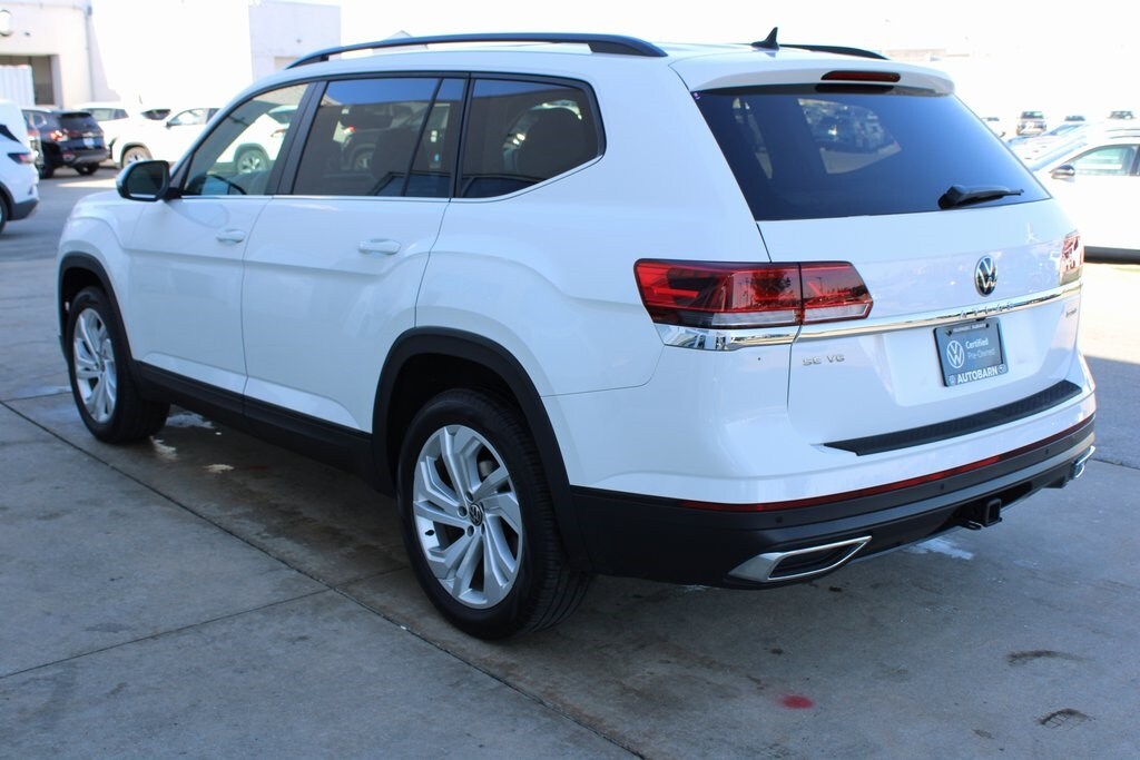 Certified 2021 Volkswagen Atlas 3.6L V6 SE w/Technology 4MOTION SUV