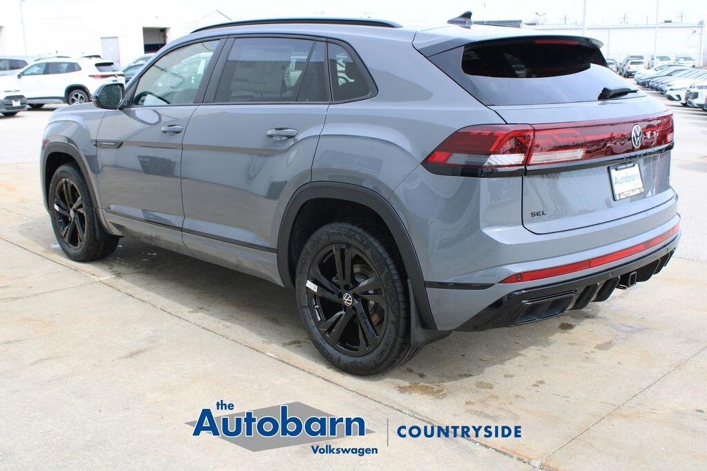 New 2026 Volkswagen Atlas Cross Sport 2.0T SEL R-Line Black SUV