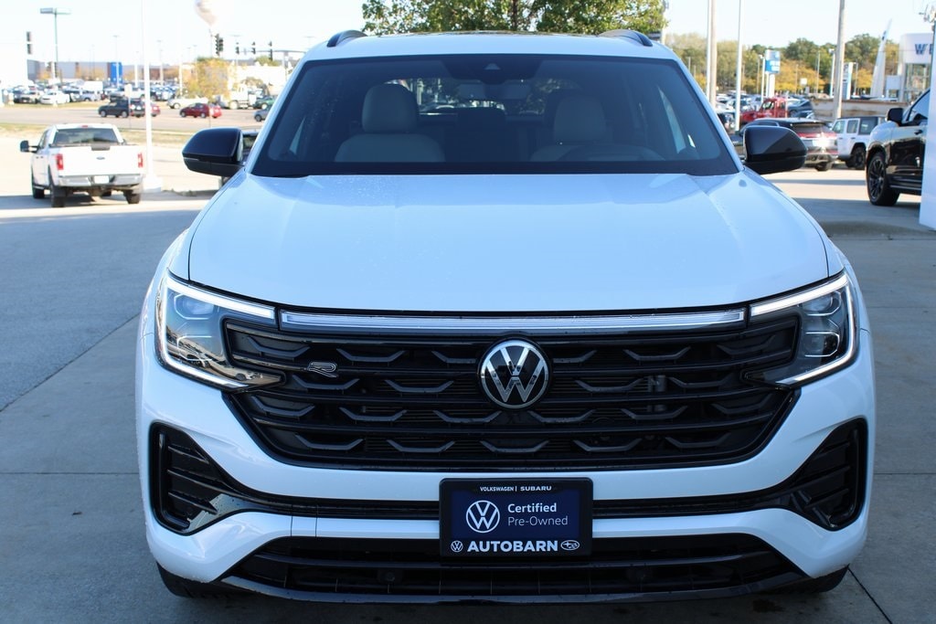 Certified 2025 Volkswagen Atlas Cross Sport 2.0T SEL R-Line Black SUV