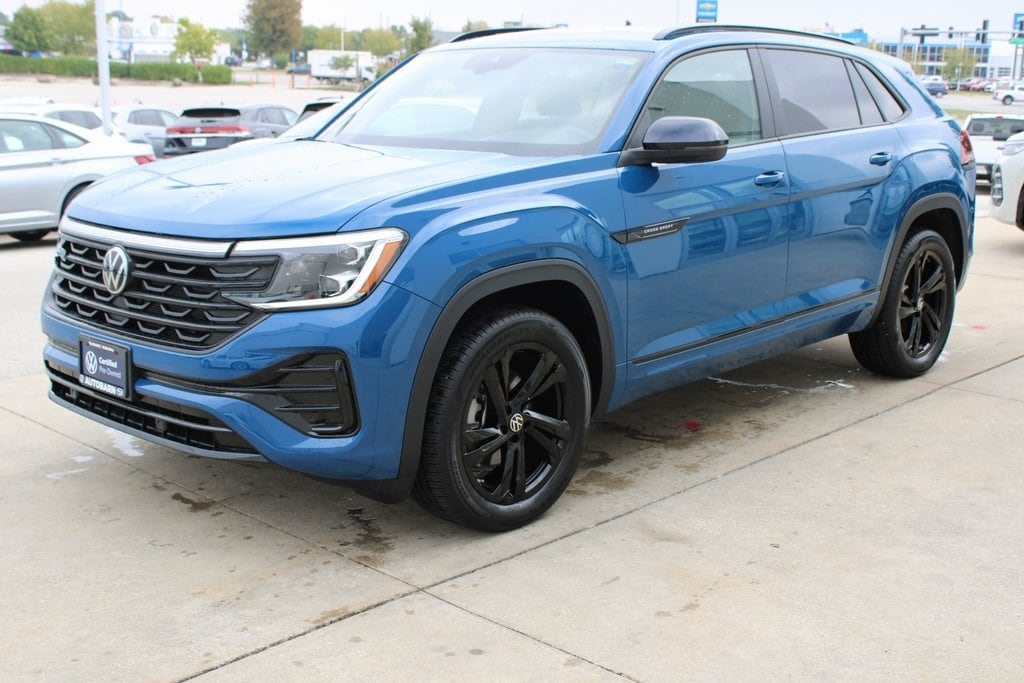 Certified 2025 Volkswagen Atlas Cross Sport 2.0T SEL R-Line Black SUV