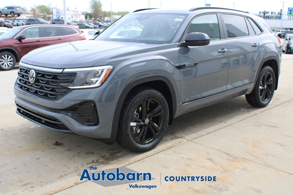 New 2026 Volkswagen Atlas Cross Sport 2.0T SEL R-Line Black SUV