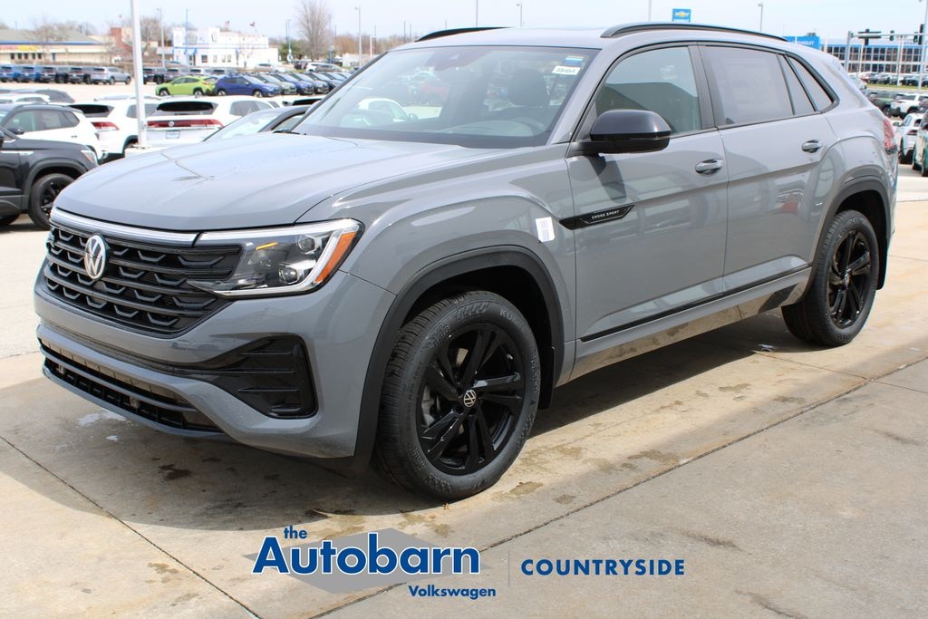 New 2026 Volkswagen Atlas Cross Sport 2.0T SEL R-Line Black SUV