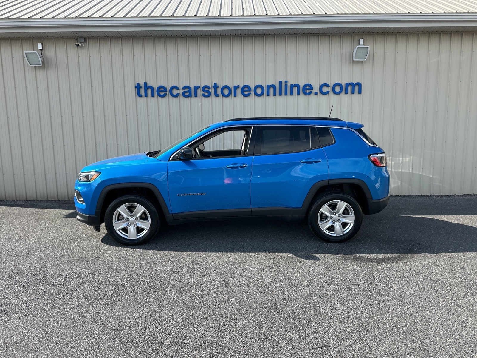 Used 2022 Jeep Compass Latitude with VIN 3C4NJDBBXNT114607 for sale in Salisbury, MD