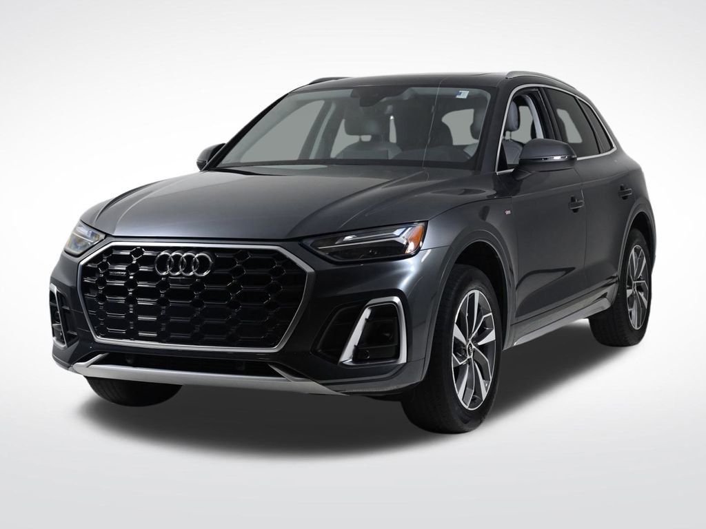 Certified 2022 Audi Q5 Premium Plus with VIN WA1EAAFY5N2091231 for sale in Coral Gables, FL