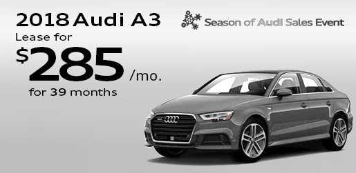 New Audi Vehicle Lease Specials Special Offers On New A3 A4 Q5