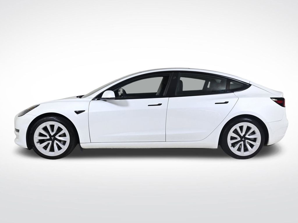 Used 2022 Tesla Model 3 Base with VIN 5YJ3E1EA8NF169682 for sale in Coral Gables, FL