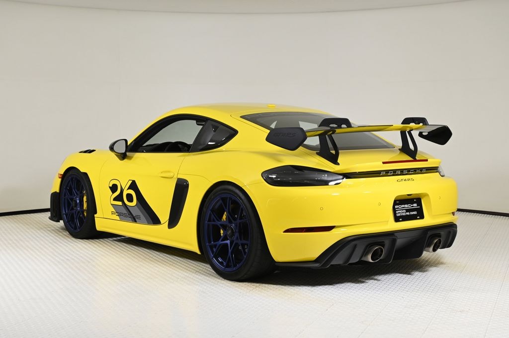 Certified 2024 Porsche 718 Cayman GT4 RS Coupe