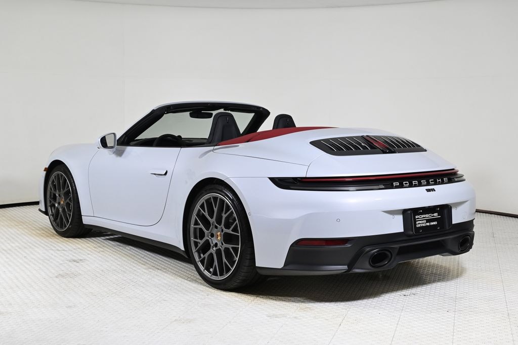 Certified 2025 Porsche 911 Carrera Convertible