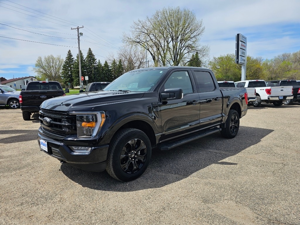 Used 2022 Ford F-150 XLT with VIN 1FTFW1E80NFC30820 for sale in Minot, ND