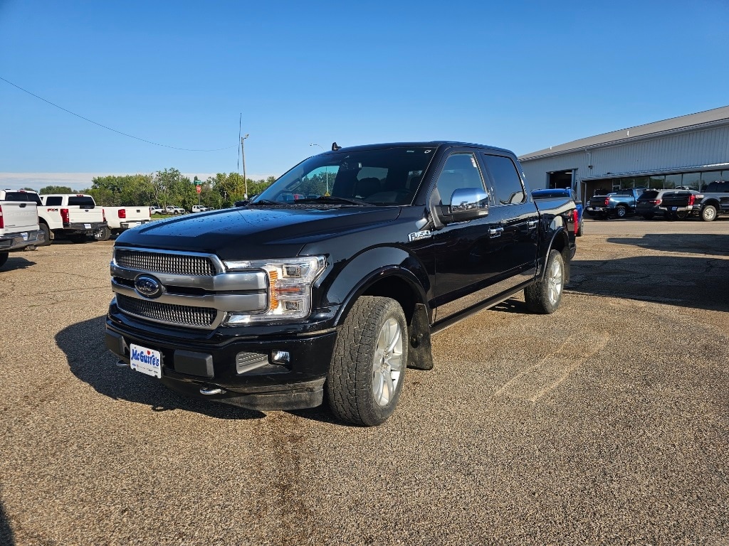 Used 2019 Ford F-150 Platinum with VIN 1FTEW1E42KFB17763 for sale in Minot, ND