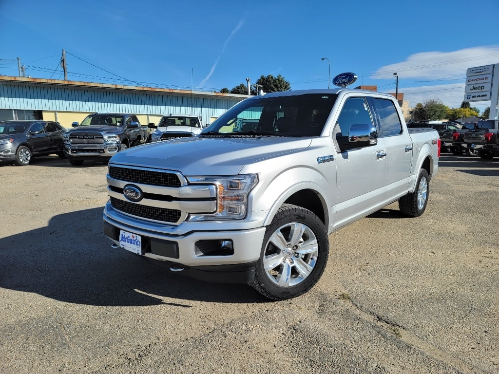 Used 2018 Ford F-150 Platinum with VIN 1FTEW1EG1JFE68740 for sale in Minot, ND