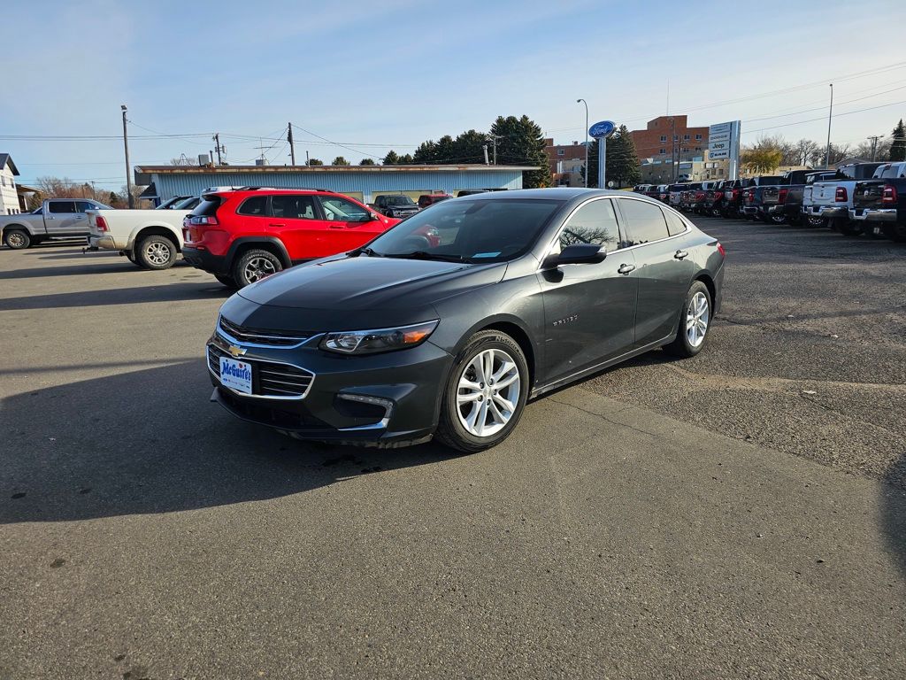 Used 2017 Chevrolet Malibu 1LT with VIN 1G1ZE5STXHF162152 for sale in Minot, ND