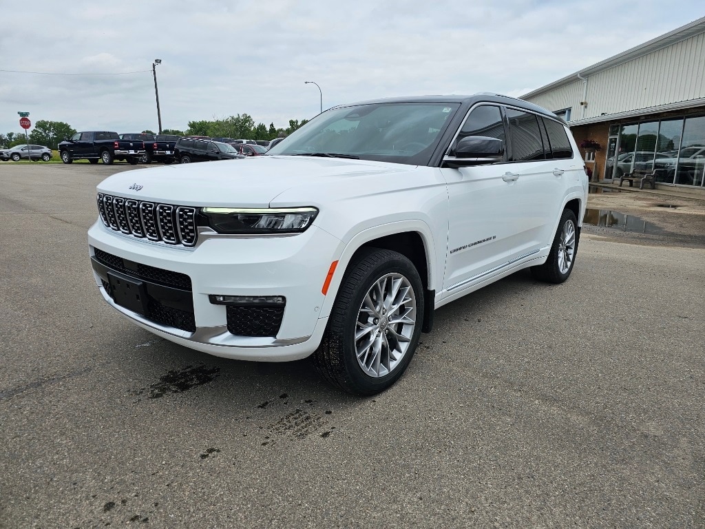 Used 2023 Jeep Grand Cherokee L Summit with VIN 1C4RJKET8P8850196 for sale in Minot, ND