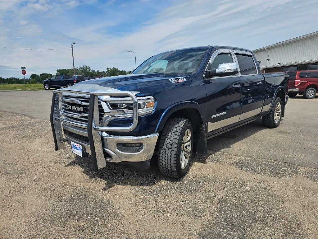 Used 2022 RAM Ram 1500 Pickup Longhorn with VIN 1C6SRFSM2NN252545 for sale in Minot, ND