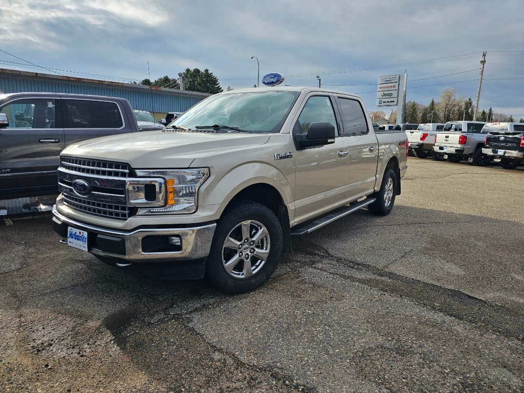 Used 2018 Ford F-150 XLT with VIN 1FTEW1EP7JKD56516 for sale in Minot, ND