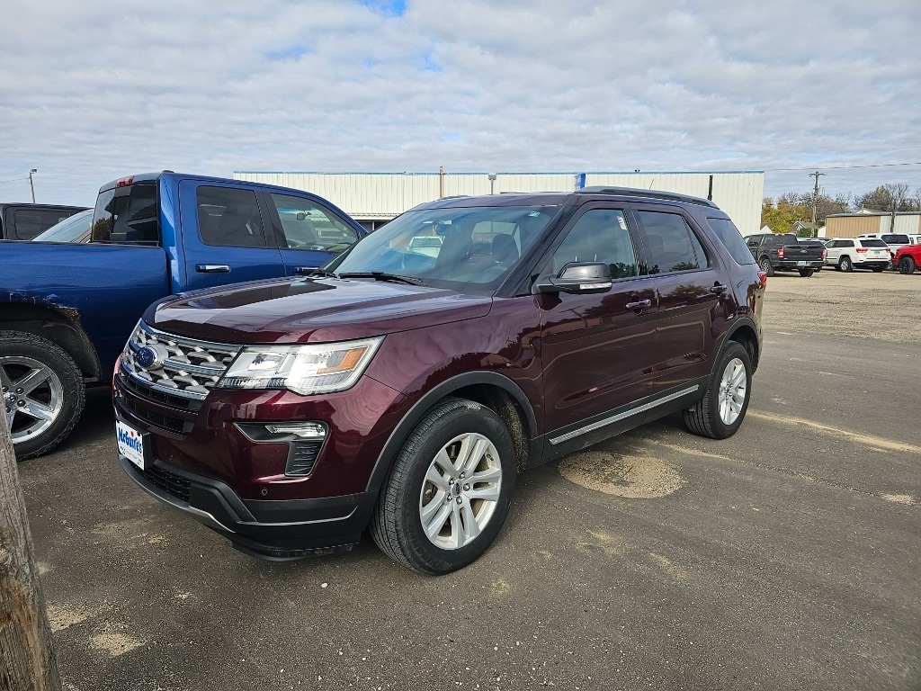 Used 2018 Ford Explorer XLT with VIN 1FM5K8DH3JGB31510 for sale in Minot, ND