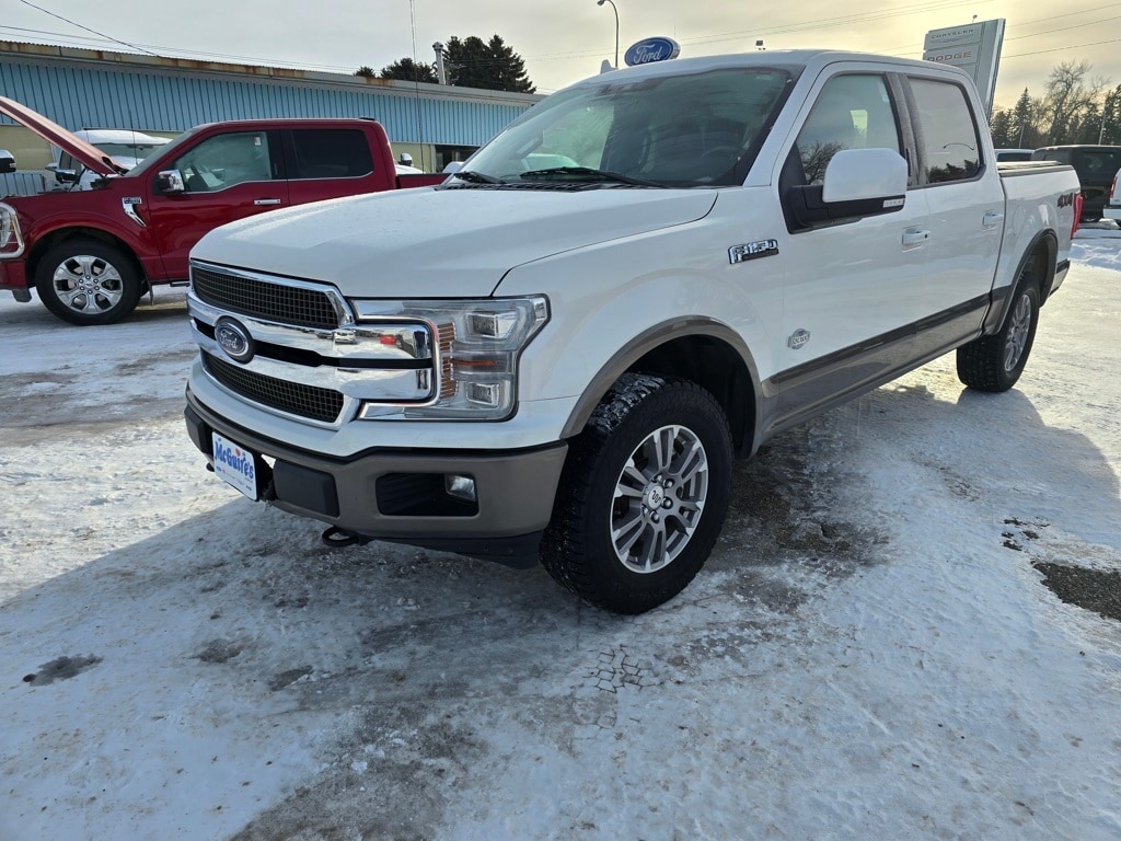 Used 2018 Ford F-150 King Ranch with VIN 1FTEW1E51JFC63482 for sale in Minot, ND