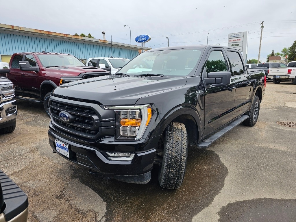 Used 2022 Ford F-150 XLT with VIN 1FTFW1E88NKF01873 for sale in Minot, ND