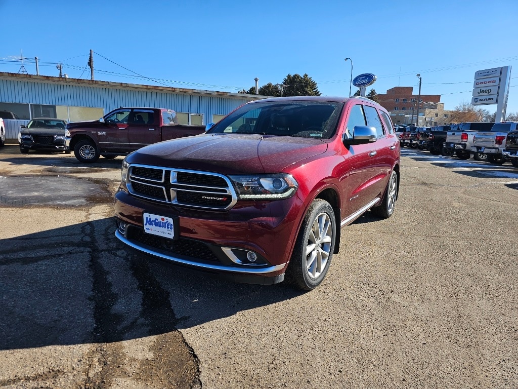 Used 2019 Dodge Durango Anodized Platinum with VIN 1C4RDJEG6KC705328 for sale in Minot, ND