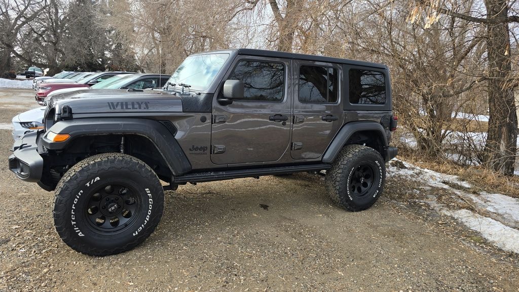 Used 2021 Jeep Wrangler Unlimited Willys SUV