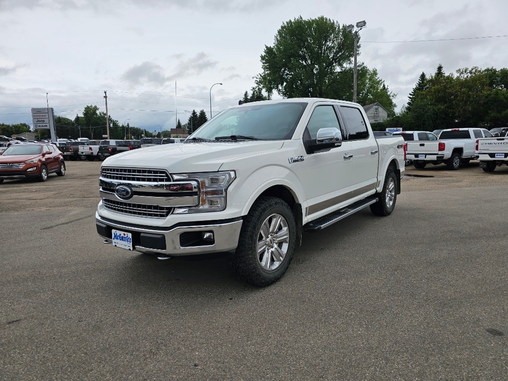 Used 2020 Ford F-150 Lariat with VIN 1FTEW1E56LKE25035 for sale in Minot, ND