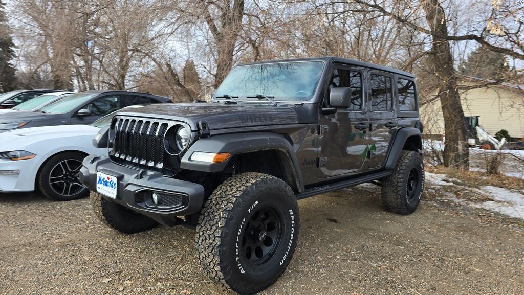 Used 2021 Jeep Wrangler Unlimited Willys SUV