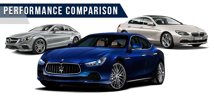 Maserati Ghibli Comparison