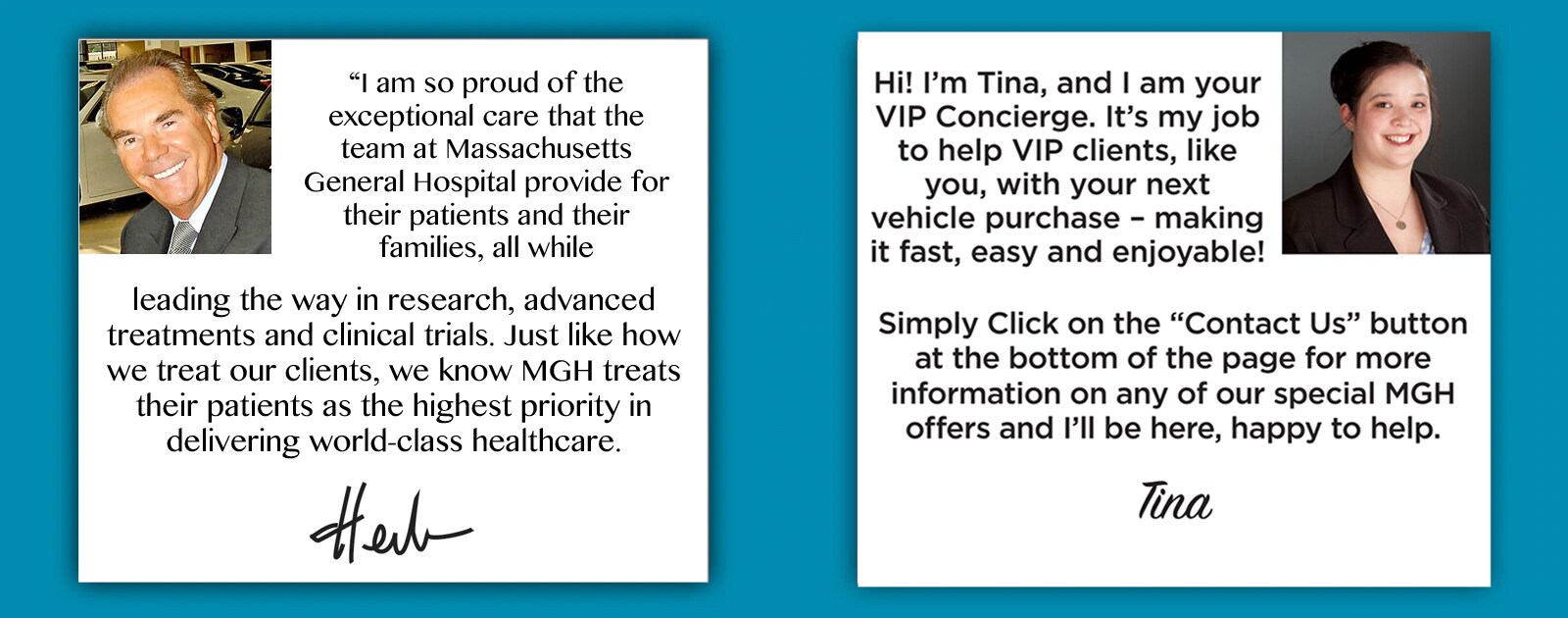 MGH and Herb Chambers VIP Program The Herb Chambers Companies