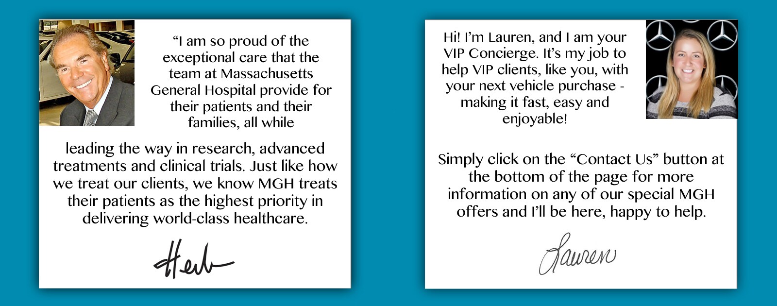 MGH and Herb Chambers VIP Program The Herb Chambers Companies