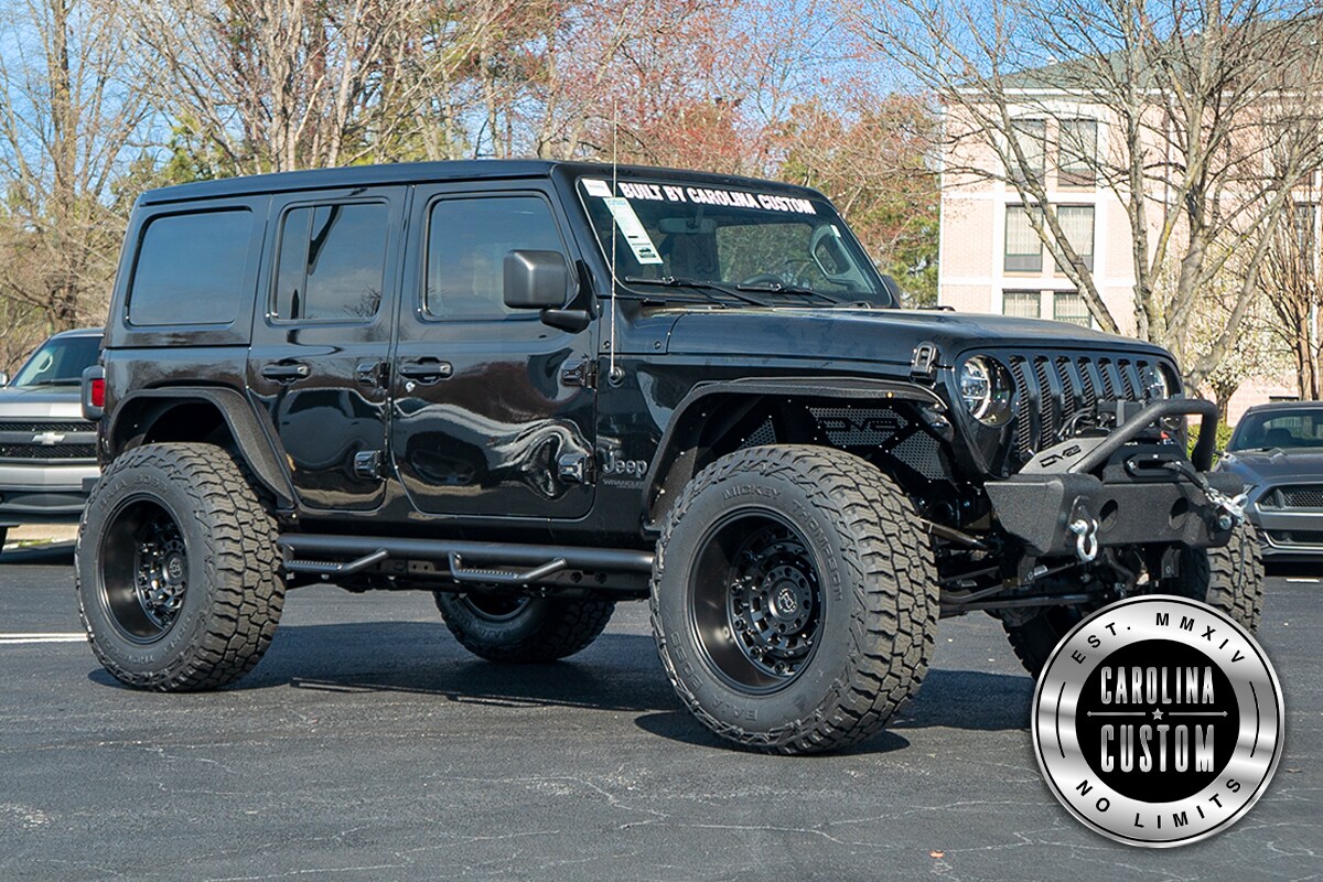 Jeep Wrangler JL Build Details All Black Carolina Custom