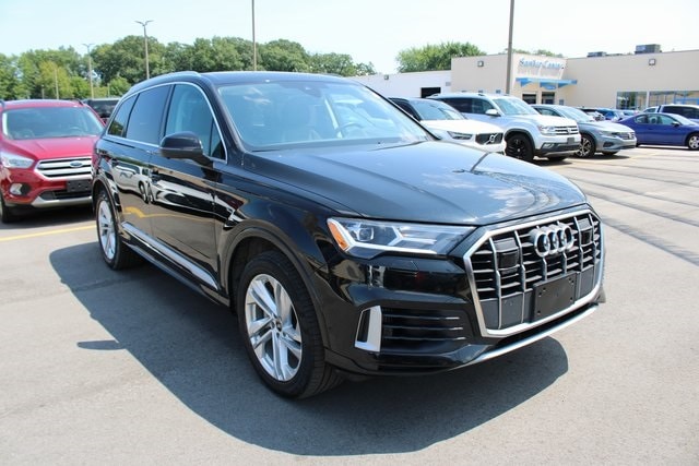 Used 2023 Audi Q7 Premium Plus with VIN WA1LXBF70PD007987 for sale in Bay City, MI