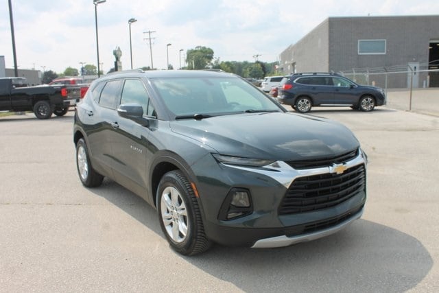 Used 2020 Chevrolet Blazer 2LT with VIN 3GNKBCRS9LS621850 for sale in Bay City, MI