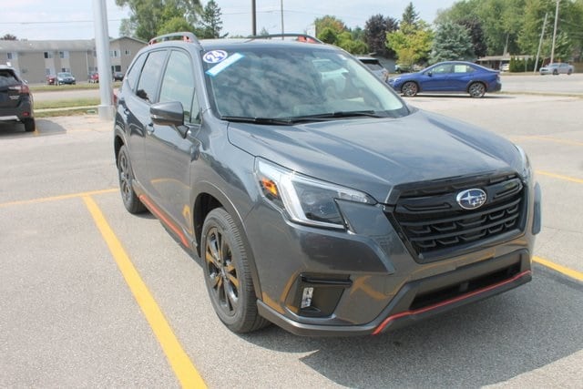 Used 2024 Subaru Forester Sport with VIN JF2SKAGC6RH447618 for sale in Bay City, MI