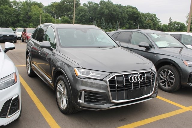 Used 2023 Audi Q7 Premium Plus with VIN WA1LXBF71PD009568 for sale in Bay City, MI