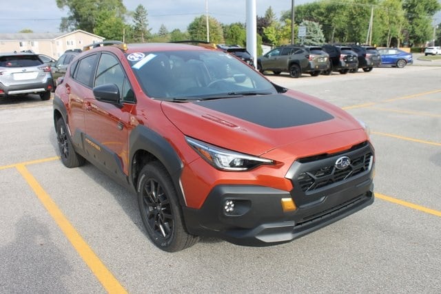 Used 2024 Subaru Crosstrek Wilderness with VIN 4S4GUHU63R3760236 for sale in Bay City, MI