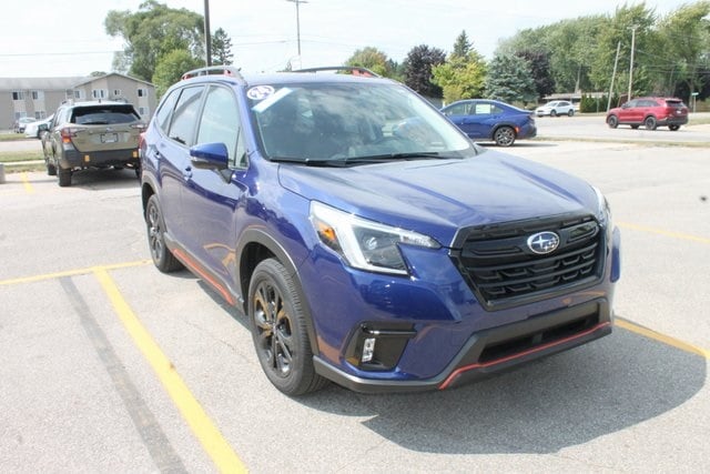 Used 2024 Subaru Forester Sport with VIN JF2SKAGC8RH444025 for sale in Bay City, MI