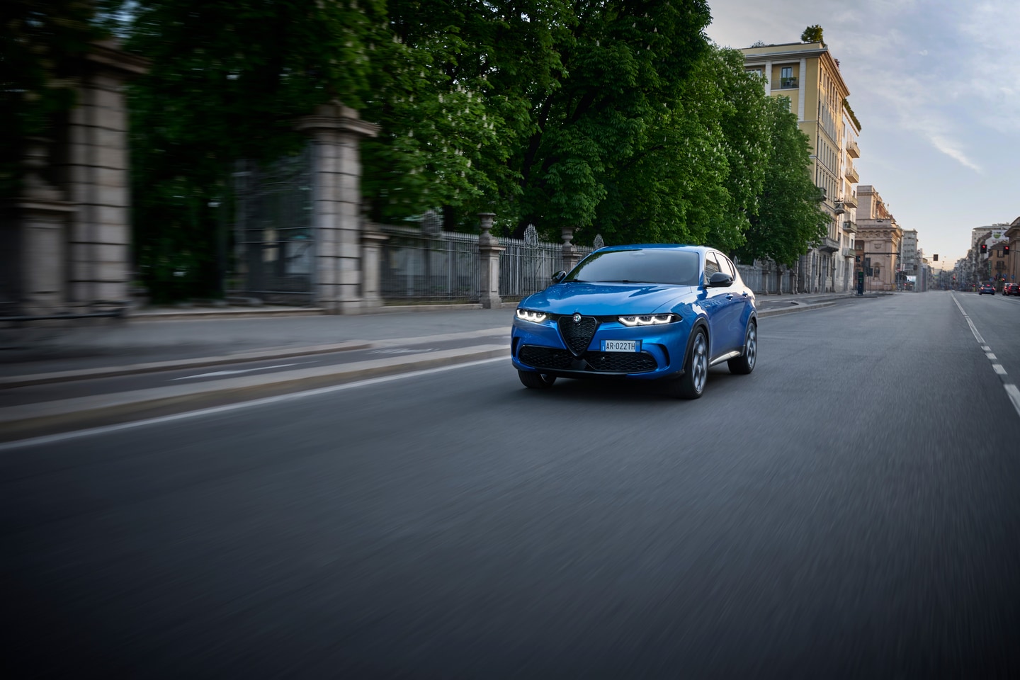  2025 Alfa Romeo Tonale in the city
